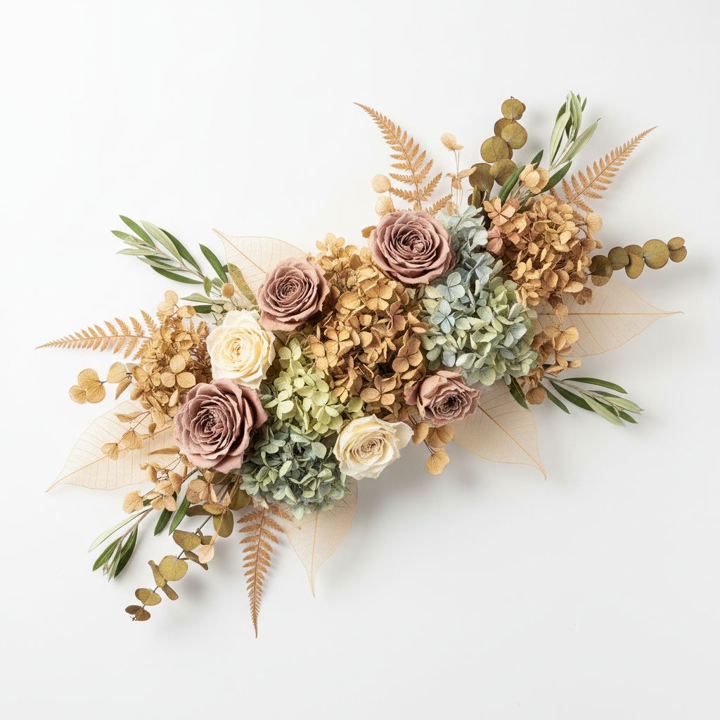 Preserved flower materials