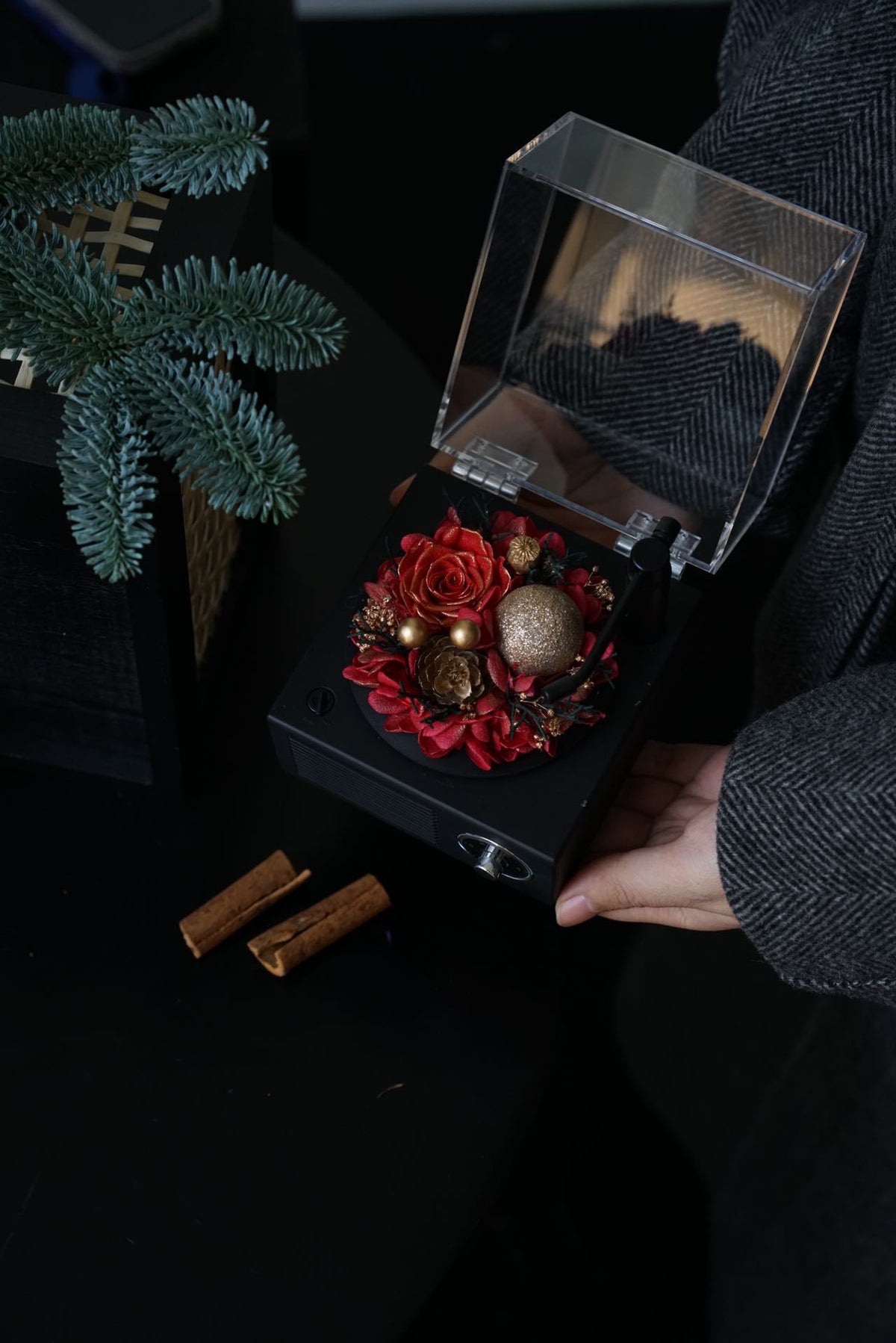 Hongjin / Machine size: 10*10*10cm Gift box size: 16*16*13.5cm