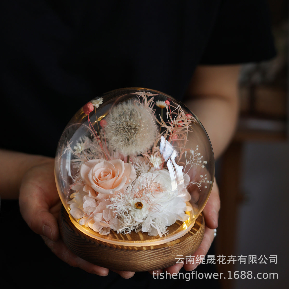 Ball Style-Pink Champagne（12.5*13*11CM）