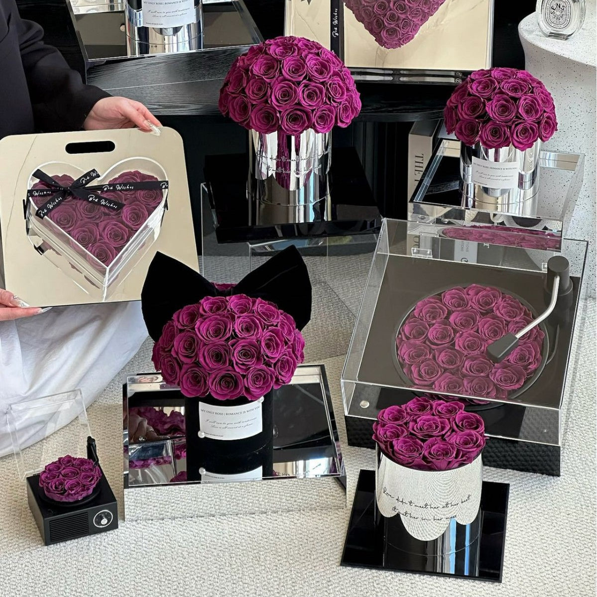 Rose Hug Bucket