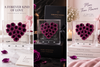 Purple Rose Hug Bucket – Preserved Forever Roses Luxury Gift
