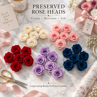 DIY Preserved Rose Heads