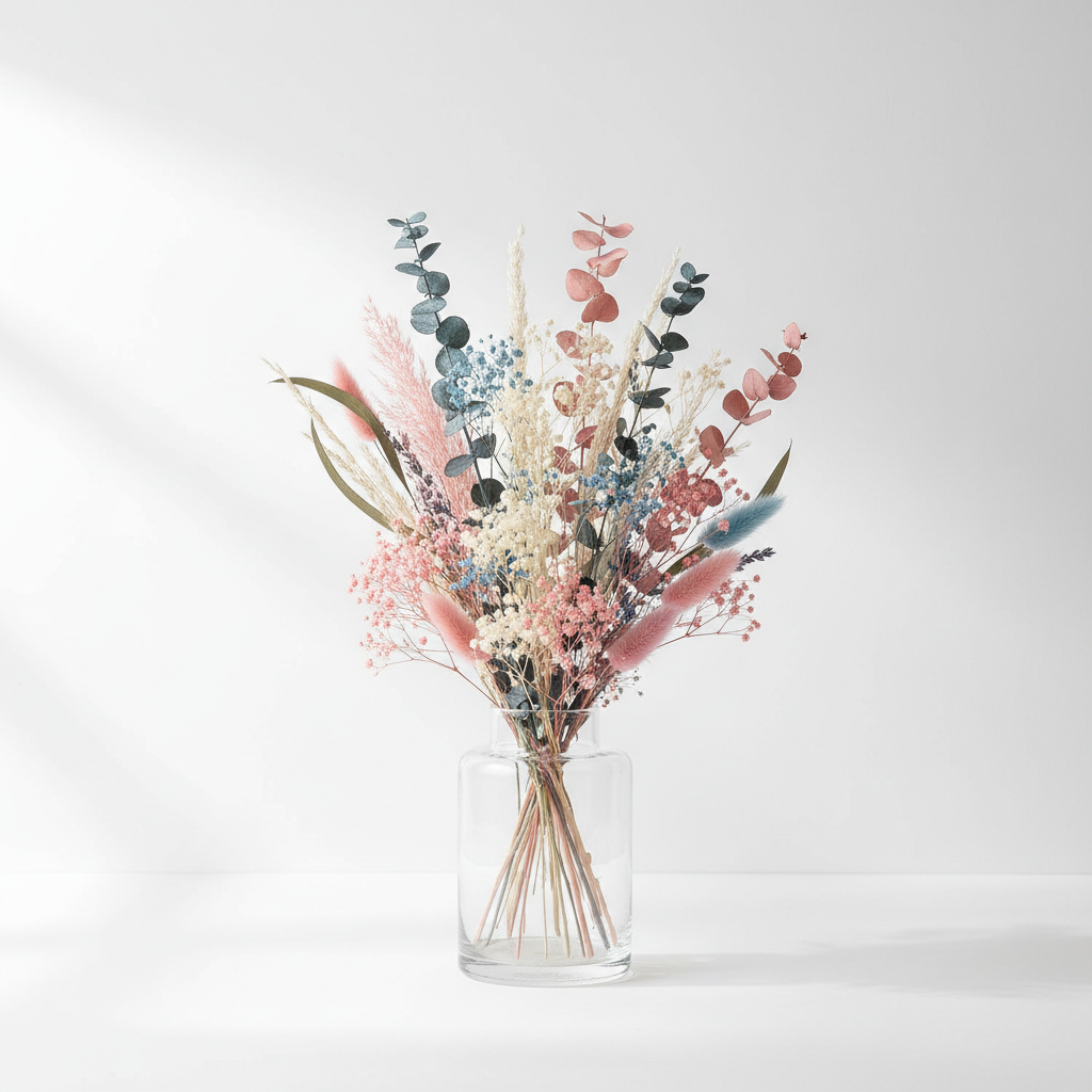 Violet Dried Flowers