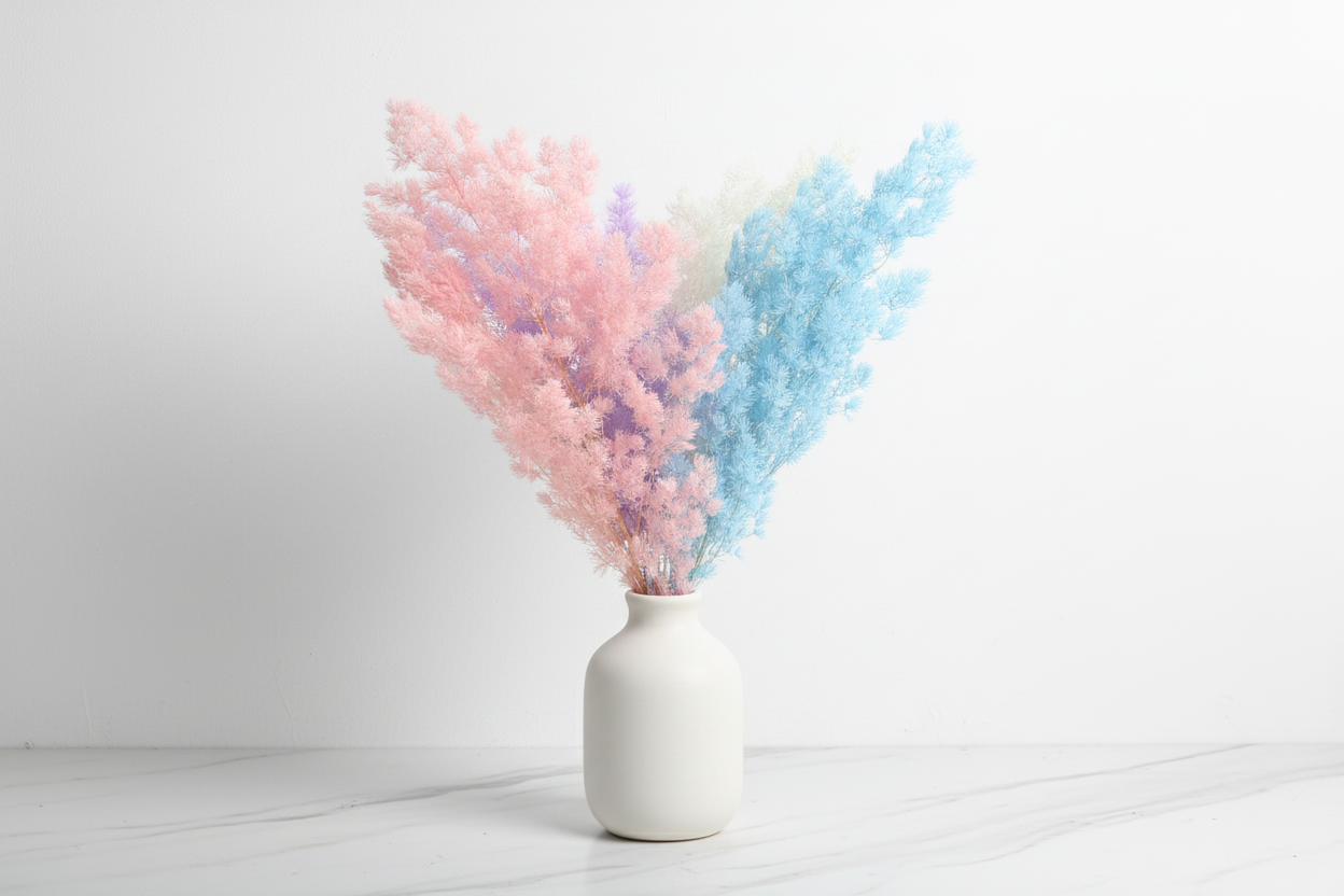 Pine Branch Bouquet – Preserved Dried Flower Luxury Gift | 永生松枝花束礼品